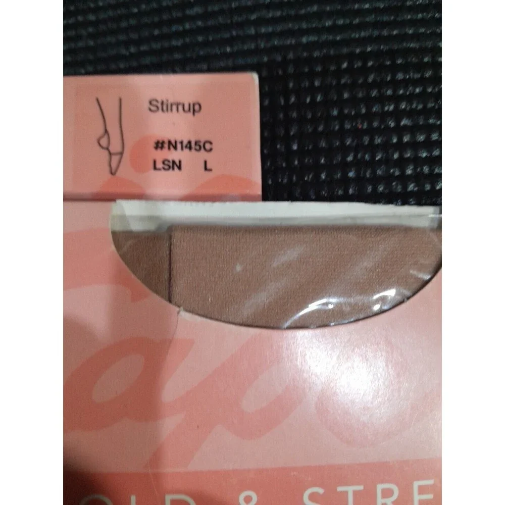 Capezio Girls Ballet Dance Tights Variety, Nude Sz L, Lot Of 3